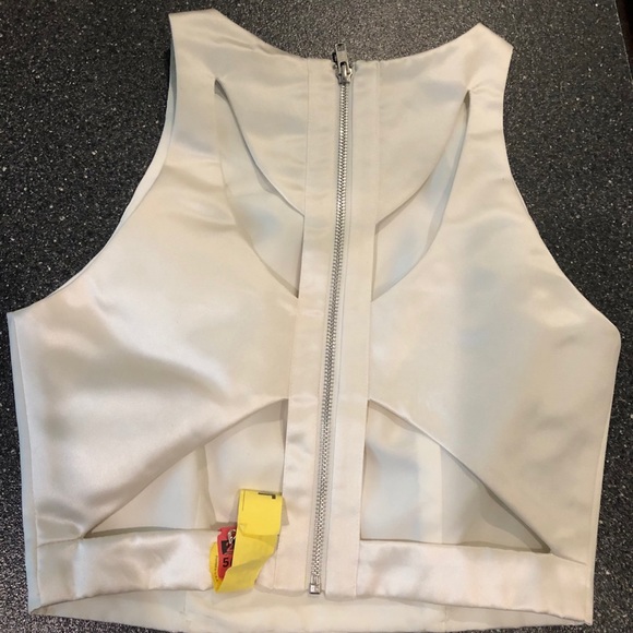 Crop Prom Dress - Picture 3 of 7